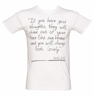Men's Roald Dahl Good Thoughts T-Shirt Men's Roald Dahl Good Thoughts T-Shirt