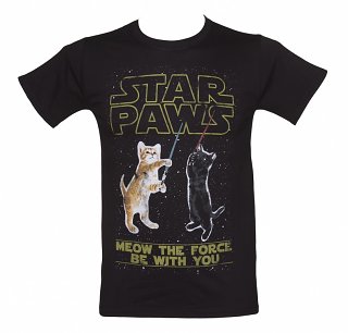 Men's Star Paws Parody T-Shirt Men's Star Paws Parody T-Shirt