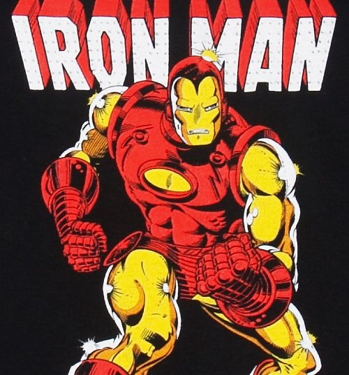 Men's The Invincible Iron Man T-Shirt Men's The Invincible Iron Man T-Shirt