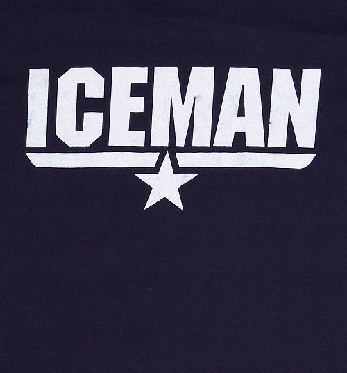 Men's Top Gun Iceman T-Shirt Men's Top Gun Iceman T-Shirt