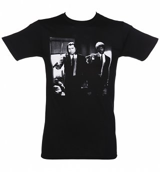 Men's Vincent and Jules Pulp Fiction T-Shirt from Goodie Two Sleeves Men's Vincent and Jules Pulp Fiction T-Shirt from Goodie Two Sleeves