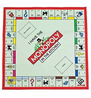 Monopoly Board Tea Towel Monopoly Board Tea Towel