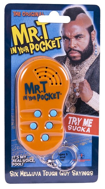 Mr T In Your Pocket Talking Keyring