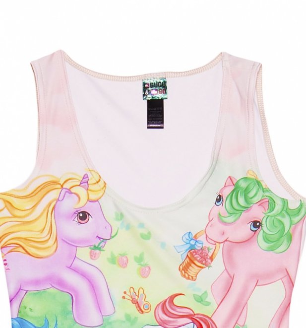 Women's My Little Pony Vintage Scene Body-con Dress