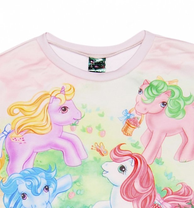 Unisex My Little Pony Vintage Scene Jumper