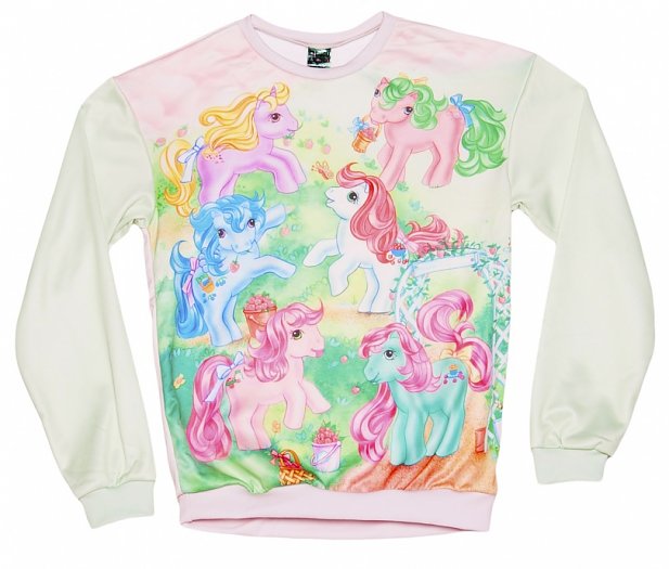 Unisex My Little Pony Vintage Scene Jumper Unisex My Little Pony Vintage Scene Jumper