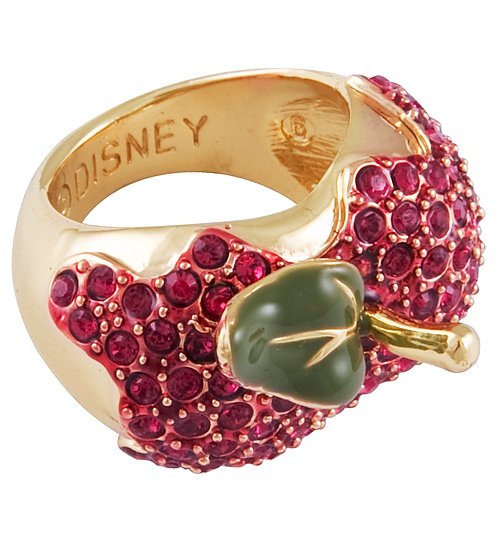 Red Crystal Apple Snow White Ring from Disney Couture Red Crystal Apple Snow White Ring from Disney Couture