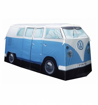 Retro Blue VW Campervan Exact Scale Replica Tent Retro Blue VW Campervan Exact Scale Replica Tent