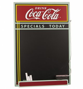 Retro Coca-Cola Chalkboard Retro Coca-Cola Chalkboard