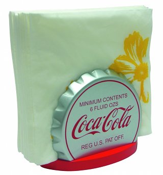 Retro Coca-Cola Lid Napkin Holder Retro Coca-Cola Lid Napkin Holder