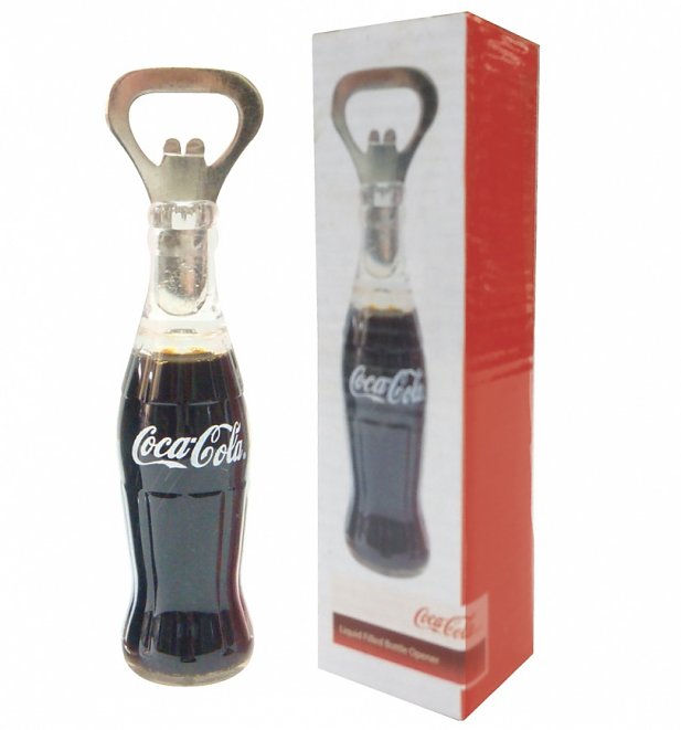Retro Filled Coca-Cola Bottle Opener Retro Filled Coca-Cola Bottle Opener