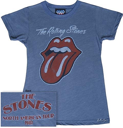 rolling stones 1981 tour t shirt