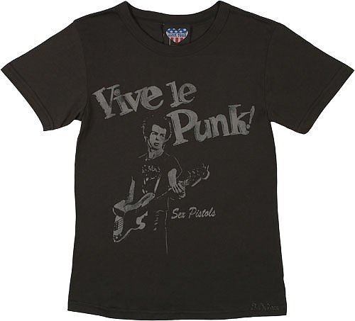 Vive Le Punk Ladies Sex Pistols T Shirt From Junk Food