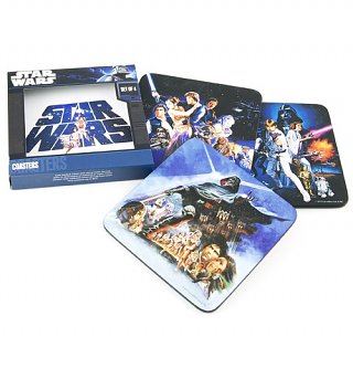 Star Wars Set Of Four Coasters Star Wars Set Of Four Coasters