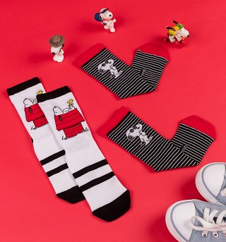 2pk Snoopy Socks 2pk Snoopy Socks