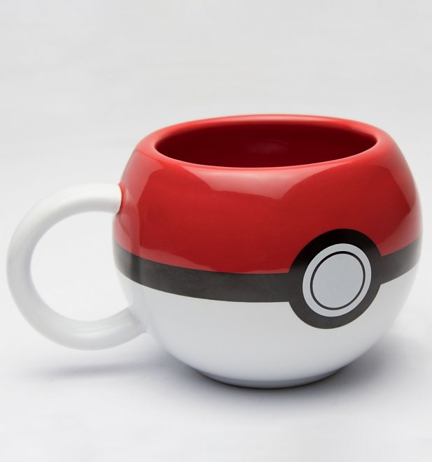 3D Pokemon Pokeball Mug 3D Pokemon Pokeball Mug