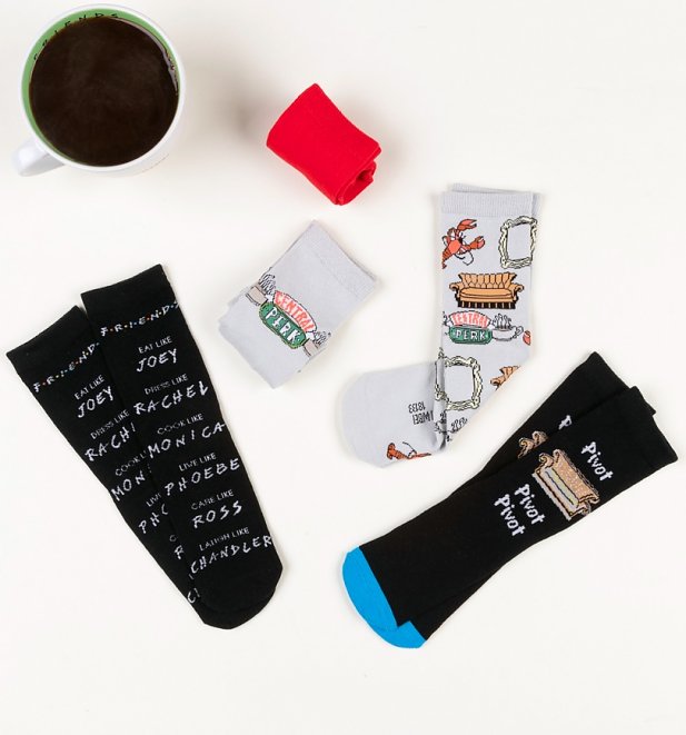 5pk Friends Socks