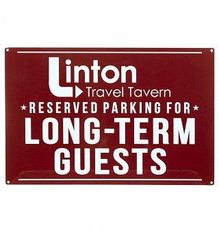 Alan Partridge Linton Travel Tavern Parking Sign Alan Partridge Linton Travel Tavern Parking Sign
