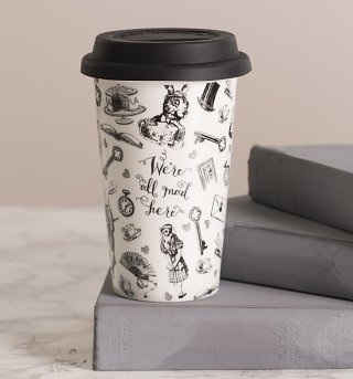 Alice In Wonderland Victoria & Albert Museum China Travel Mug Alice In Wonderland Victoria & Albert Museum China Travel Mug
