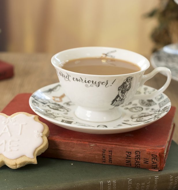 Alice In Wonderland Victoria & Albert Museum China Cup And Saucer