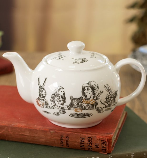 Alice In Wonderland Victoria & Albert Museum Mini China Teapot Alice In Wonderland Victoria & Albert Museum Mini China Teapot