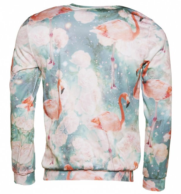 All Over Print Flamingos Sweater from Mr Gugu & Miss Go All Over Print Flamingos Sweater from Mr Gugu & Miss Go