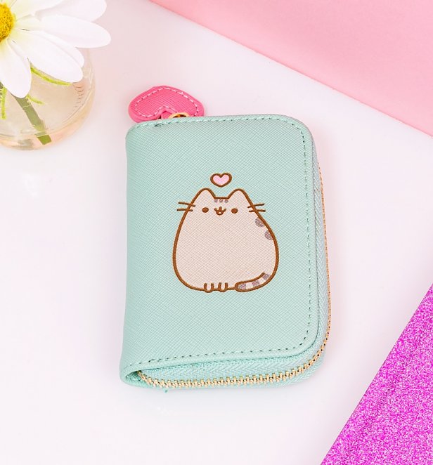 Aqua Pusheen Coin Purse from Difuzed Aqua Pusheen Coin Purse from Difuzed