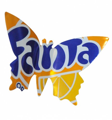 Artisan Fanta Large Butterfly Magnet from Sarah Turner Artisan Fanta Large Butterfly Magnet from Sarah Turner