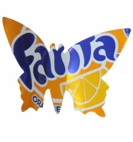 Artisan Fanta Small Butterfly Magnet from Sarah Turner Artisan Fanta Small Butterfly Magnet from Sarah Turner