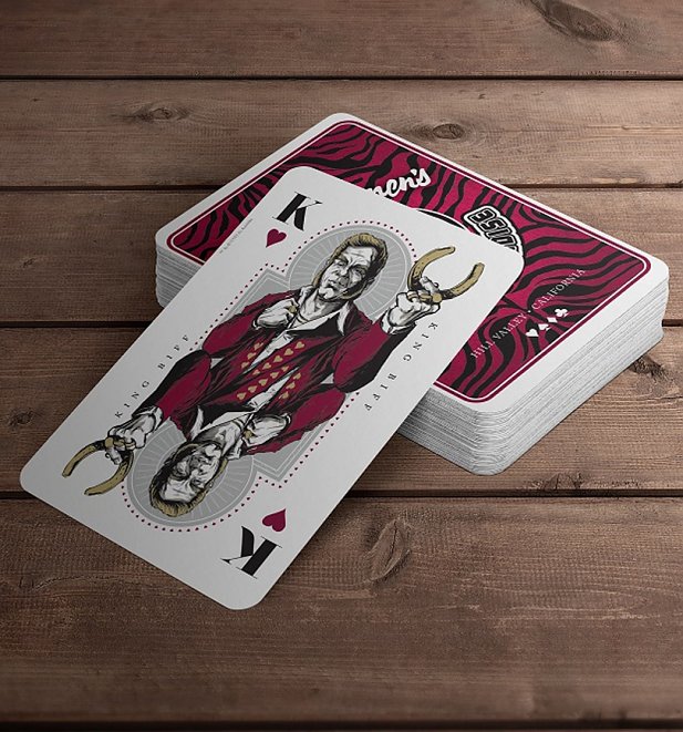 Back To The Future 2 Biff Playing Cards Back To The Future 2 Biff Playing Cards