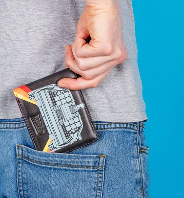 Back To The Future Delorean Wallet Back To The Future Delorean Wallet