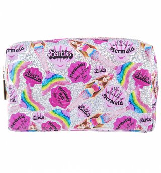 Barbie All Over Print Mermaid Wash Bag Barbie All Over Print Mermaid Wash Bag