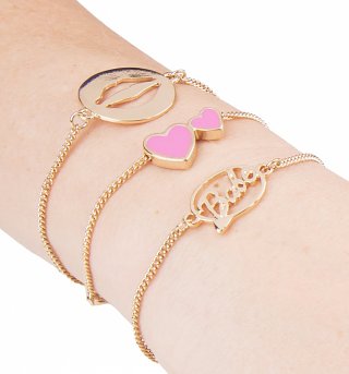 Barbie Set Of Three Stacking Bracelets Barbie Set Of Three Stacking Bracelets
