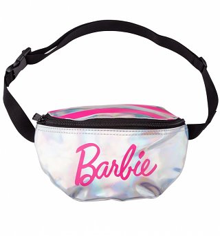 Barbie Silver Stripes Bum Bag from Spiral Barbie Silver Stripes Bum Bag from Spiral