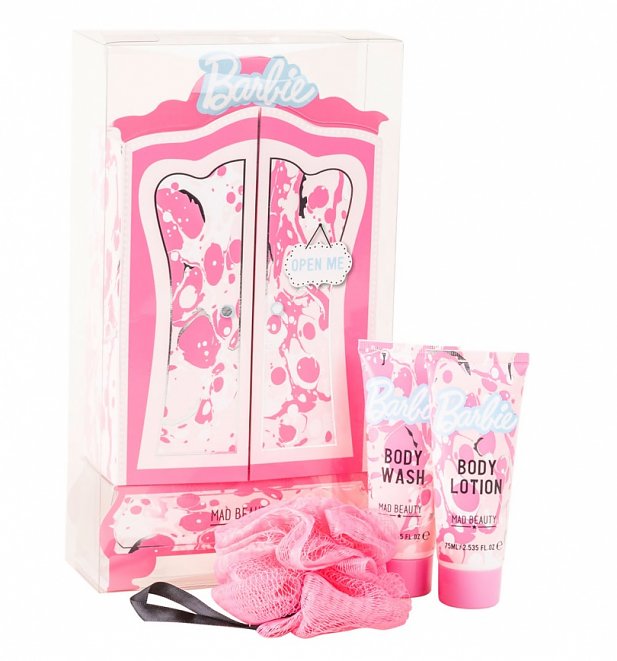 Barbie Wardrobe Bath and Body Gift Set from Mad Beauty Barbie Wardrobe Bath and Body Gift Set from Mad Beauty