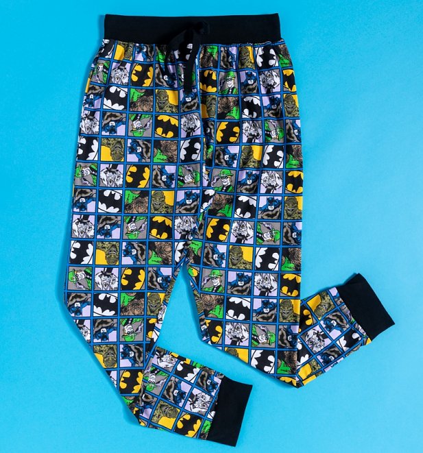 Batman DC Comics Cuffed Loungepants Batman DC Comics Cuffed Loungepants