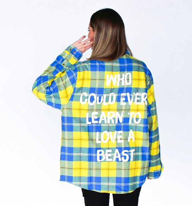 Beauty And The Beast Anniversary Flannel Shirt from Cakeworthy Beauty And The Beast Anniversary Flannel Shirt from Cakeworthy