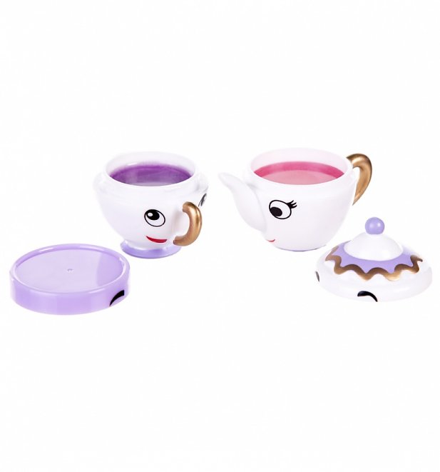 Beauty And The Beast Disney Mrs Potts & Chip Lip Balm Duo Beauty And The Beast Disney Mrs Potts & Chip Lip Balm Duo