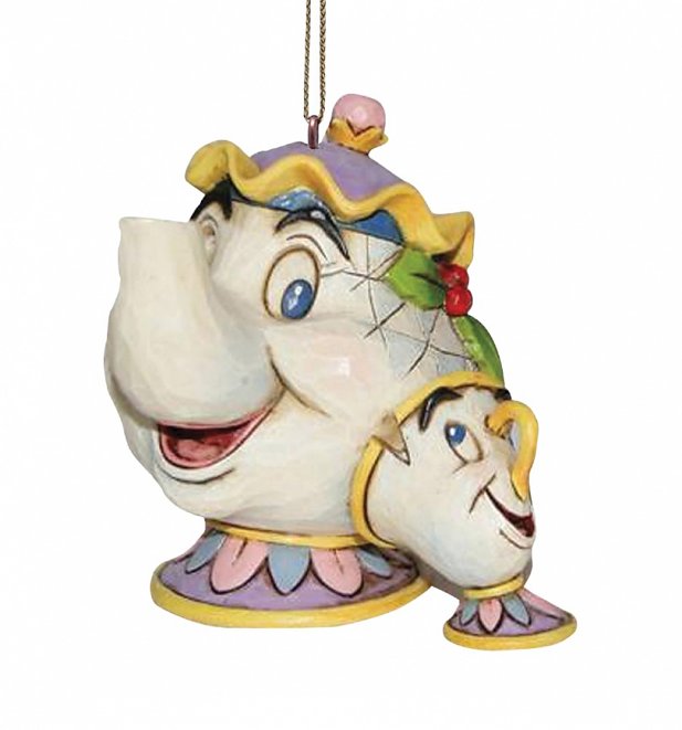 Beauty And The Beast Mrs Potts & Chip Hanging Ornament Beauty And The Beast Mrs Potts & Chip Hanging Ornament
