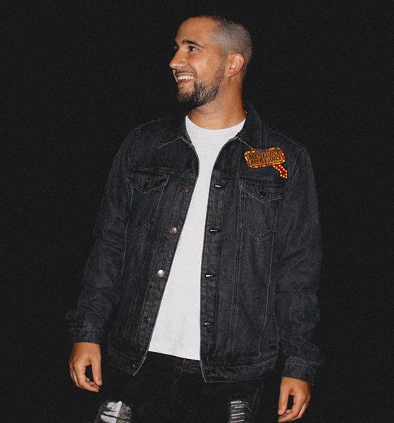Beetlejuice Denim Jacket from Cakeworthy Beetlejuice Denim Jacket from Cakeworthy
