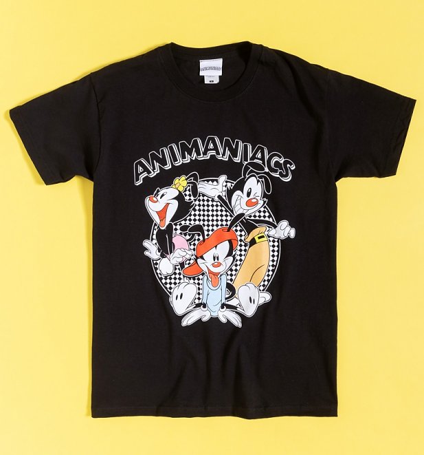 Black Animaniacs T-Shirt Black Animaniacs T-Shirt