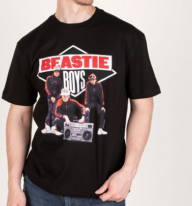 Black Beastie Boys Boom Box T-Shirt from Amplified Black Beastie Boys Boom Box T-Shirt from Amplified