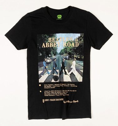 Black Beatles Abbey Road T-Shirt Black Beatles Abbey Road T-Shirt