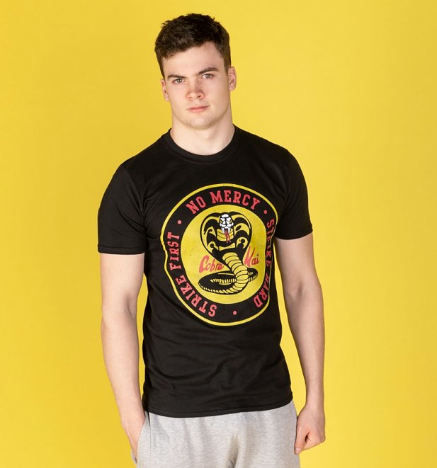 lack Cobra Kai Logo T-Shirt