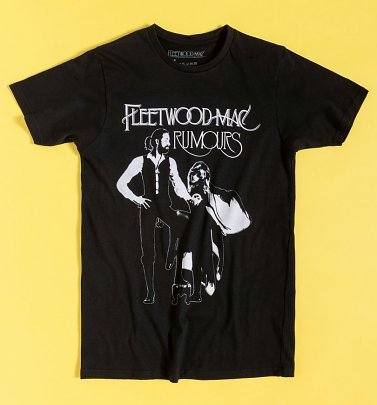 Black Fleetwood Mac Rumours T-Shirt