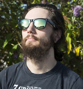 Black Frame Mirror Lens Wayfarer Sunglasses from Jeepers Peepers Black Frame Mirror Lens Wayfarer Sunglasses from Jeepers Peepers