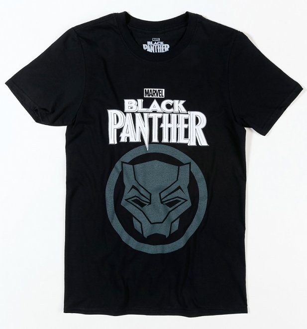 Black Marvel Black Panther T-Shirt Black Marvel Black Panther T-Shirt