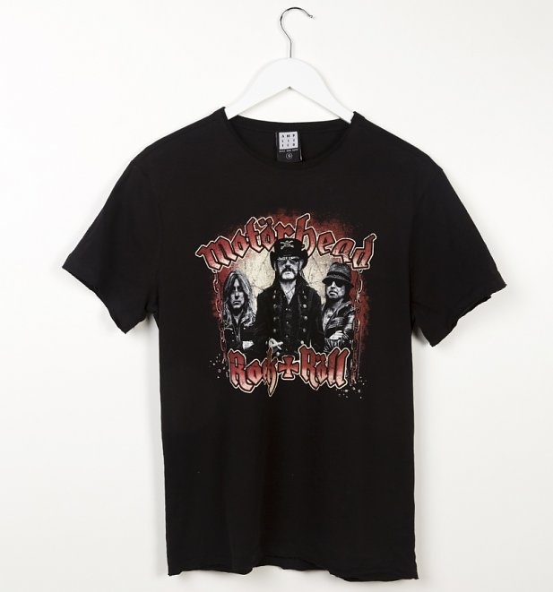 Black Motorhead Chains T-Shirt from Amplified Black Motorhead Chains T-Shirt from Amplified