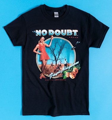 Black No Doubt Tragic Kingdom Cover T-Shirt Black No Doubt Tragic Kingdom Cover T-Shirt