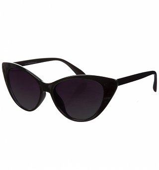 Black Retro Cat Eye Sunglasses Black Retro Cat Eye Sunglasses